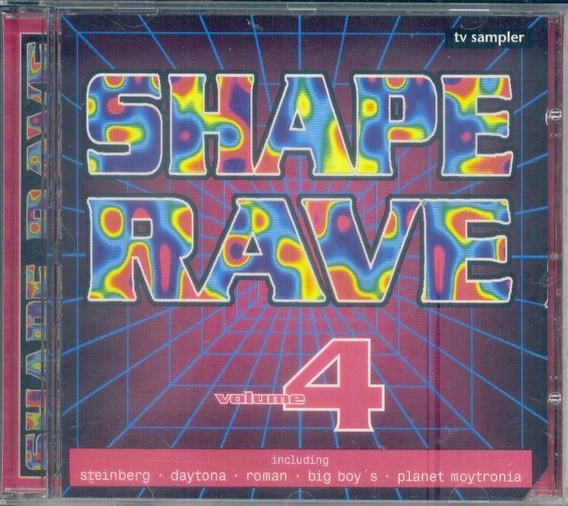 cd van Shape rave volume 4, Verzenden, Gebruikt, Disco