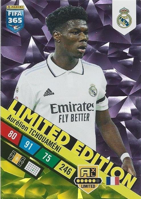 Aurélin Tchouaméni Limited Edition (Panini), Verzenden, Nieuw, Buitenlandse clubs, Poster, Plaatje of Sticker