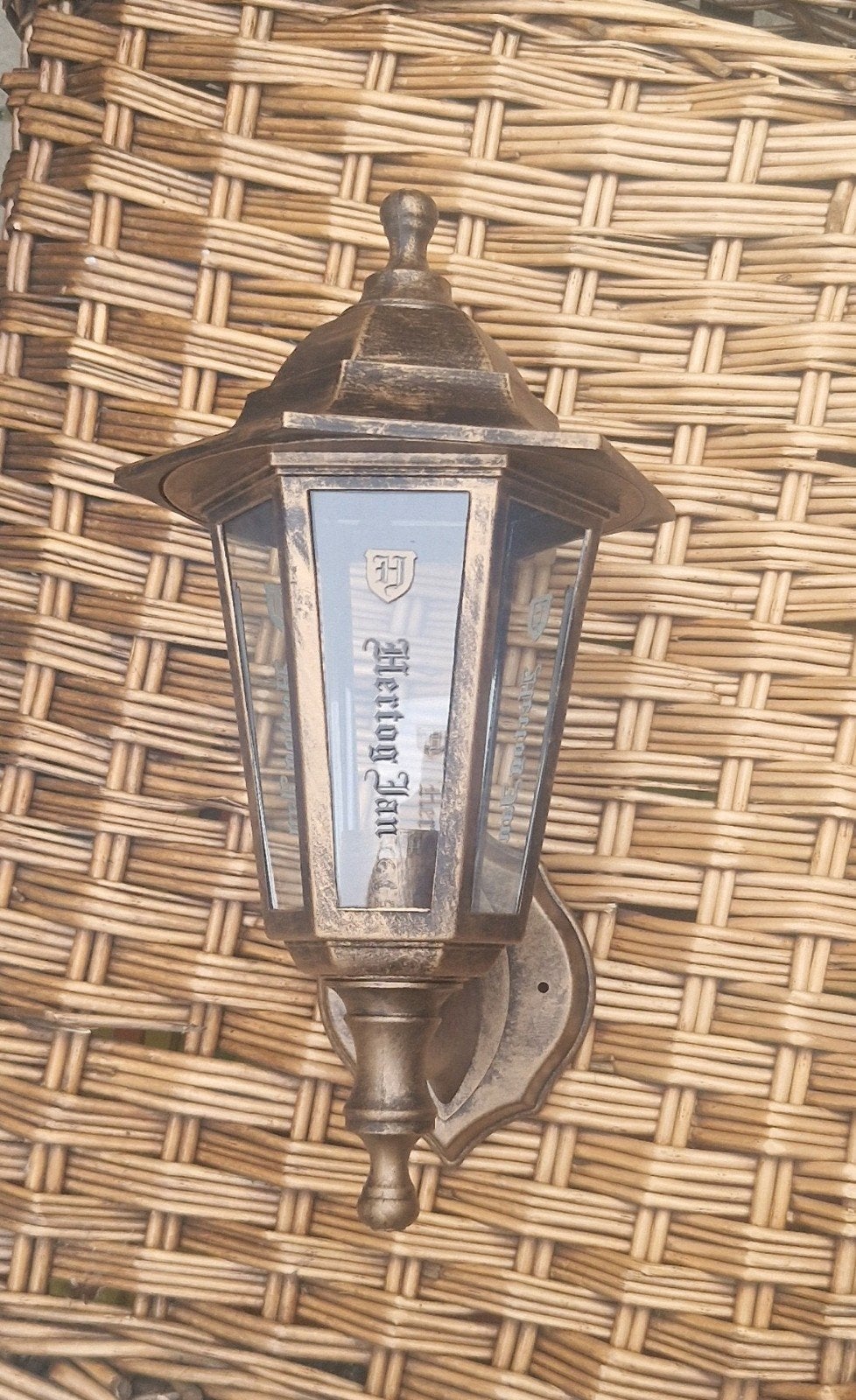 Hertog Jan buitenlamp - wandlamp, Overige merken, Kunststof, Nieuw, Antiek