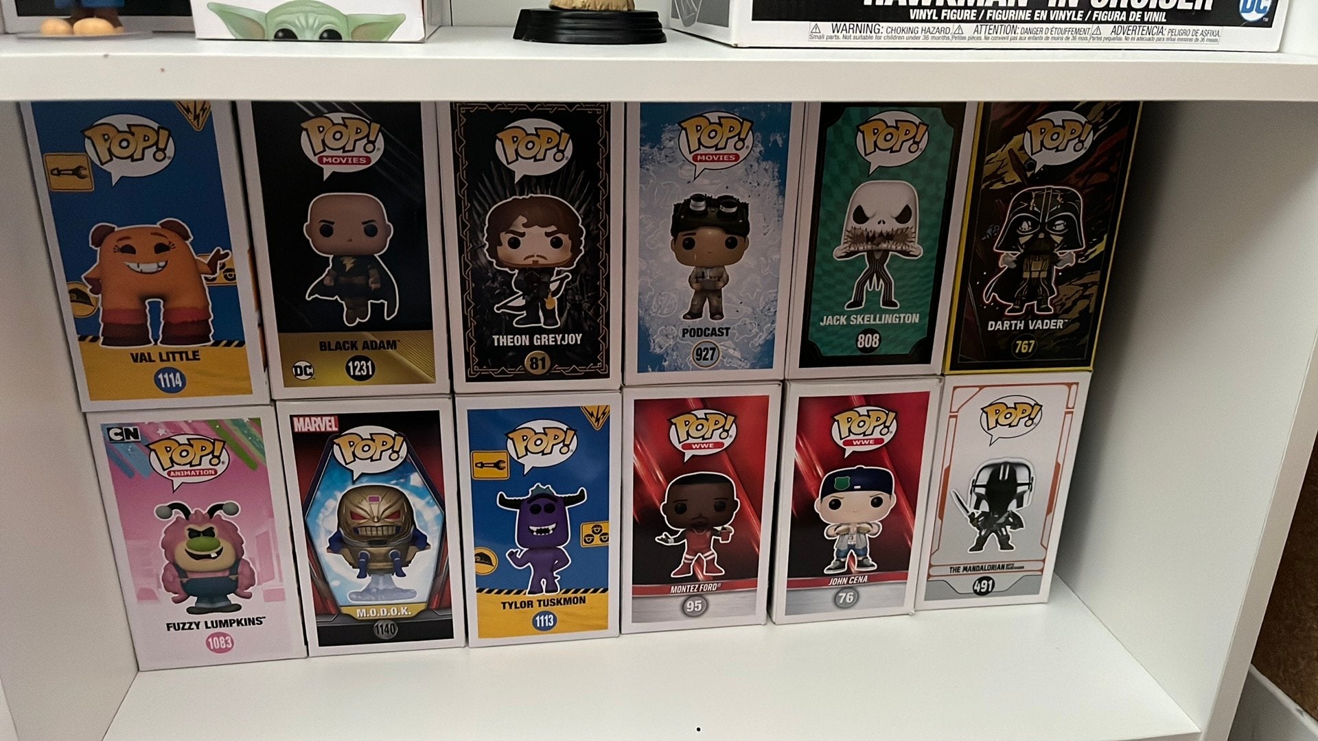 Funko pops, Ophalen, Zo goed als nieuw