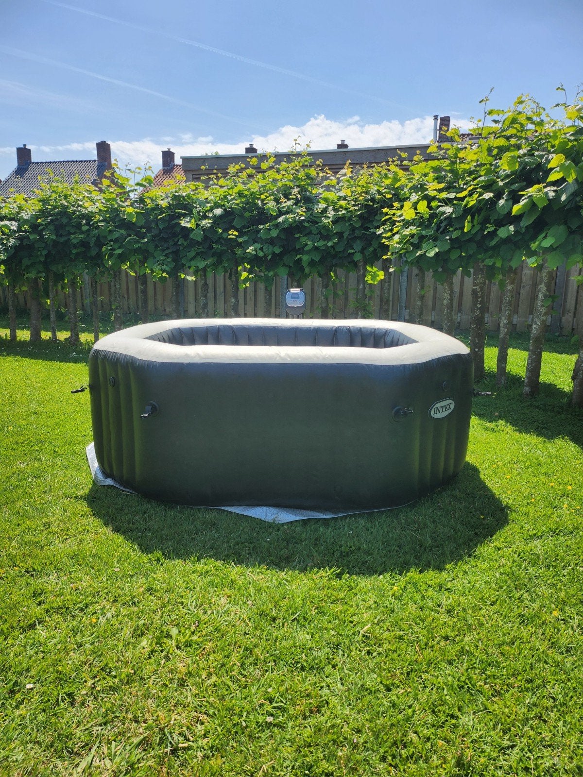 Intex bubbelbad, Ophalen, Zo goed als nieuw, Filter, Opblaasbaar