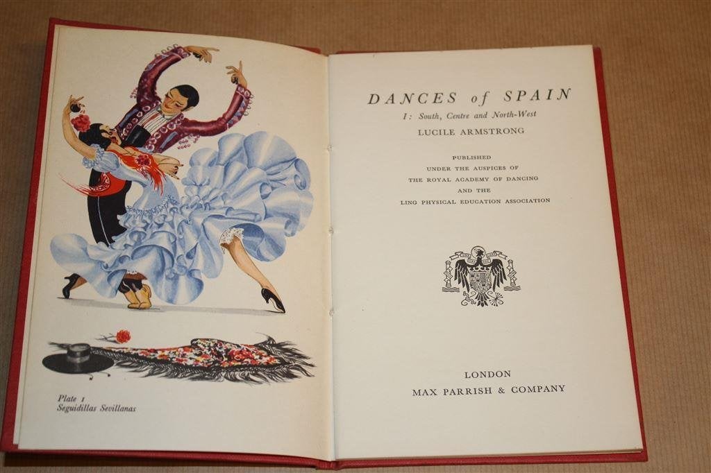 Dances of Spain 1 [1958]. Handboek Europese volksdansen., Ophalen of Verzenden, Gelezen, Toneel
