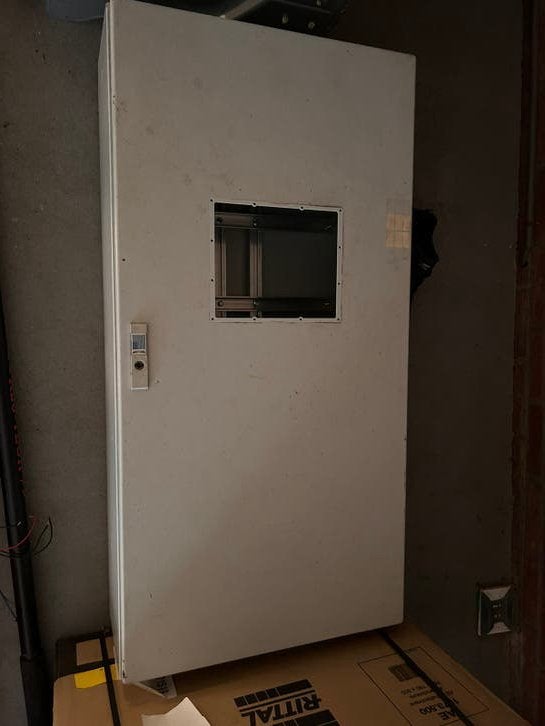 Gebruikte Rittal schakelkast AE 1260.009 zonder montageplaat, Ophalen, Gebruikt, Overige typen