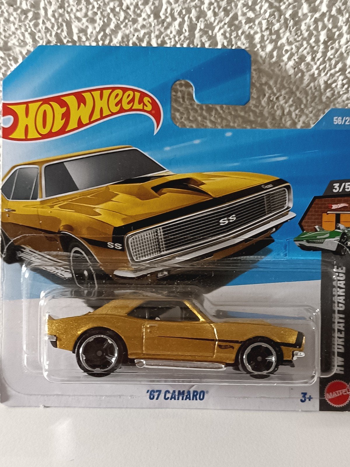 Hot Wheels '67 Camaro Goud - Nieuw in verpakking, Ophalen of Verzenden