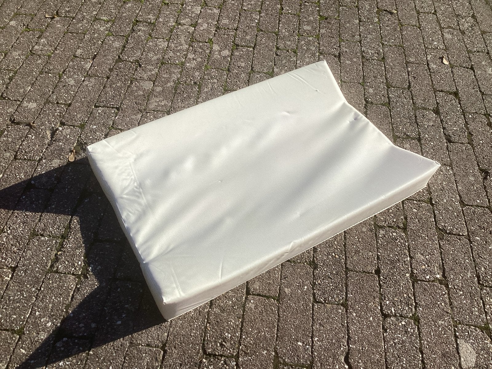 Wit aankleedkussen - zo goed als nieuw, Overige merken, Aankleedkussen, Ophalen of Verzenden, Zo goed als nieuw