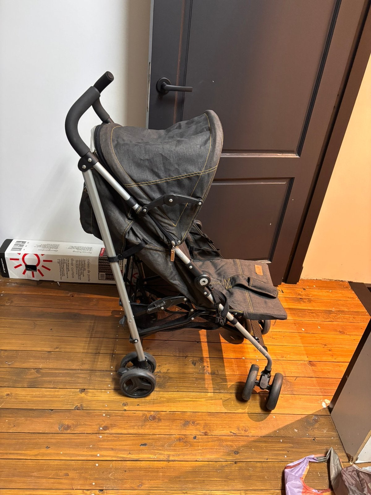 Qute buggy weinig gebruikt, Ophalen, Zo goed als nieuw, Verstelbare rugleuning