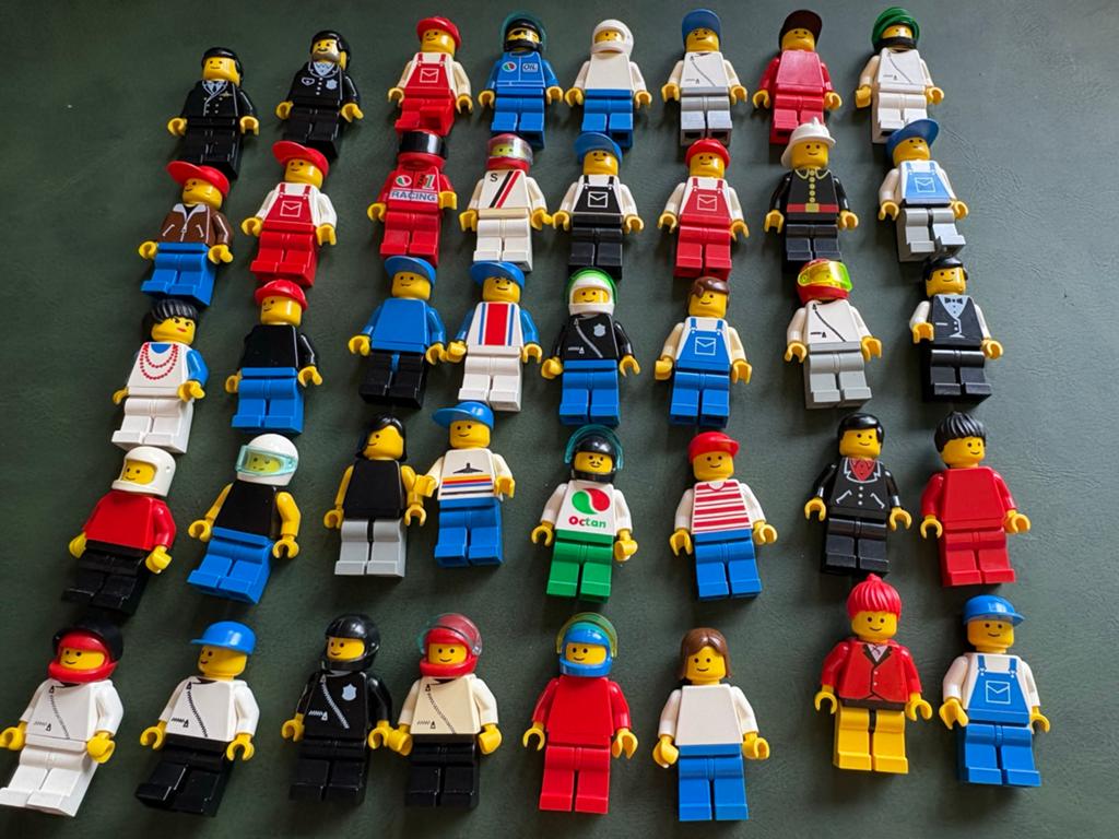 Partij vintage lego poppetjes, Kinderen en Baby's, Speelgoed | Duplo en Lego, Lego, Lego, Verzenden, Zo goed als nieuw