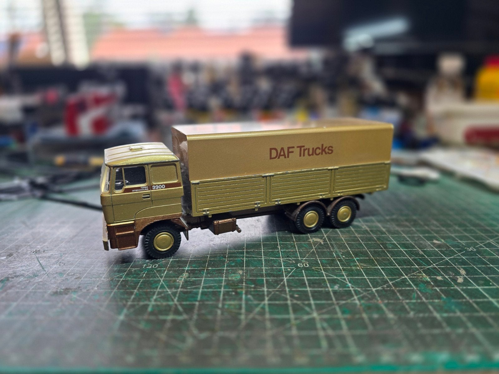 Daf demokleuren, Ophalen of Verzenden, Gebruikt, Bus of Vrachtwagen, Lion Toys