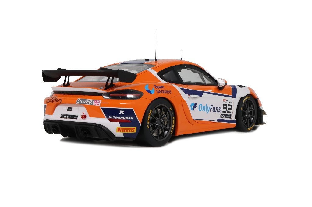 OttoMobile 1:18 Porsche 718 Cayman GT4 RS Clubsport GT4 Euro, OttOMobile, -, Nieuw, Ophalen of Verzenden