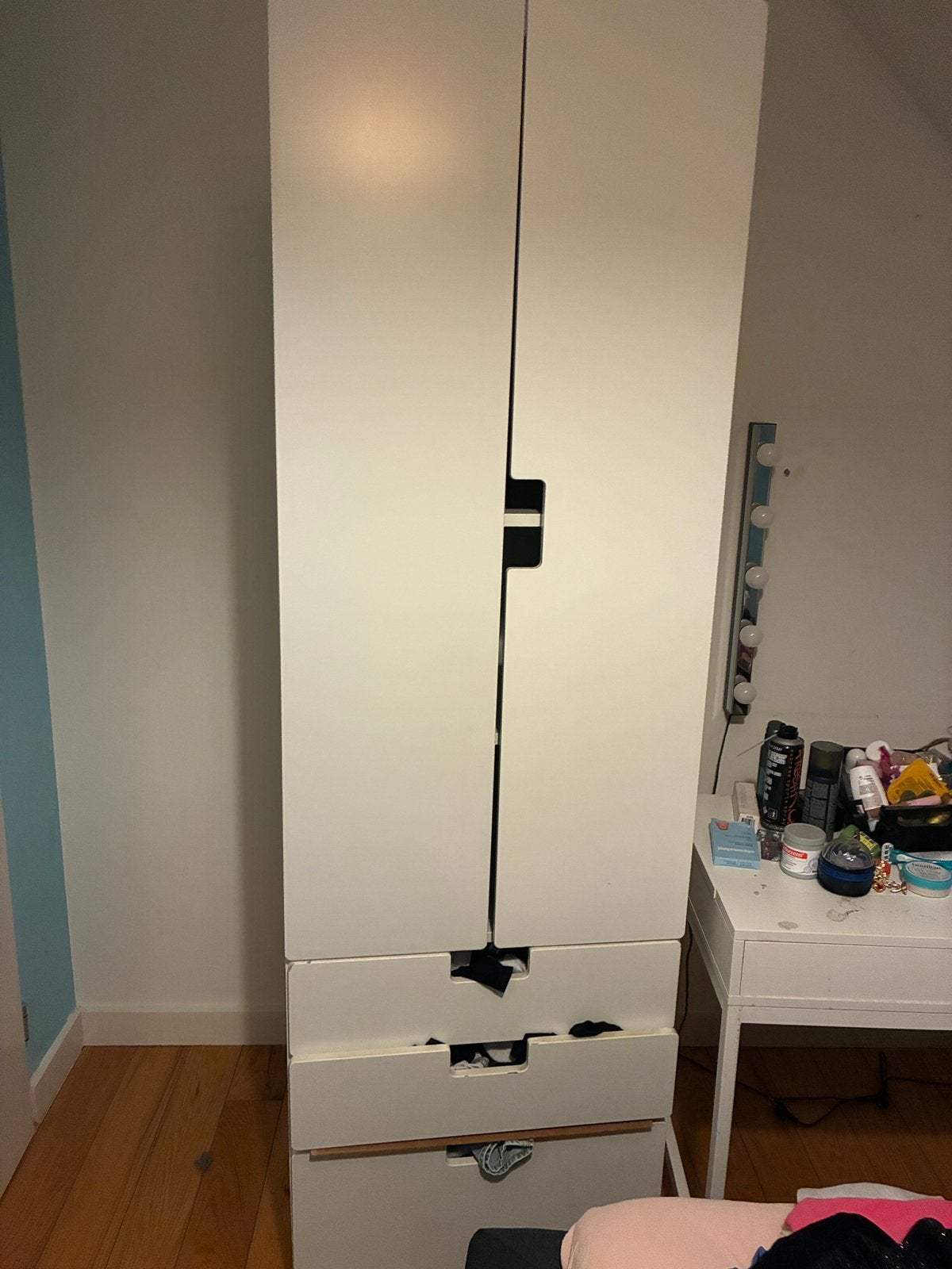 Ikea kledingkast gratis ophalen, Ophalen, Kunststof, Met plank(en), 50 tot 100 cm