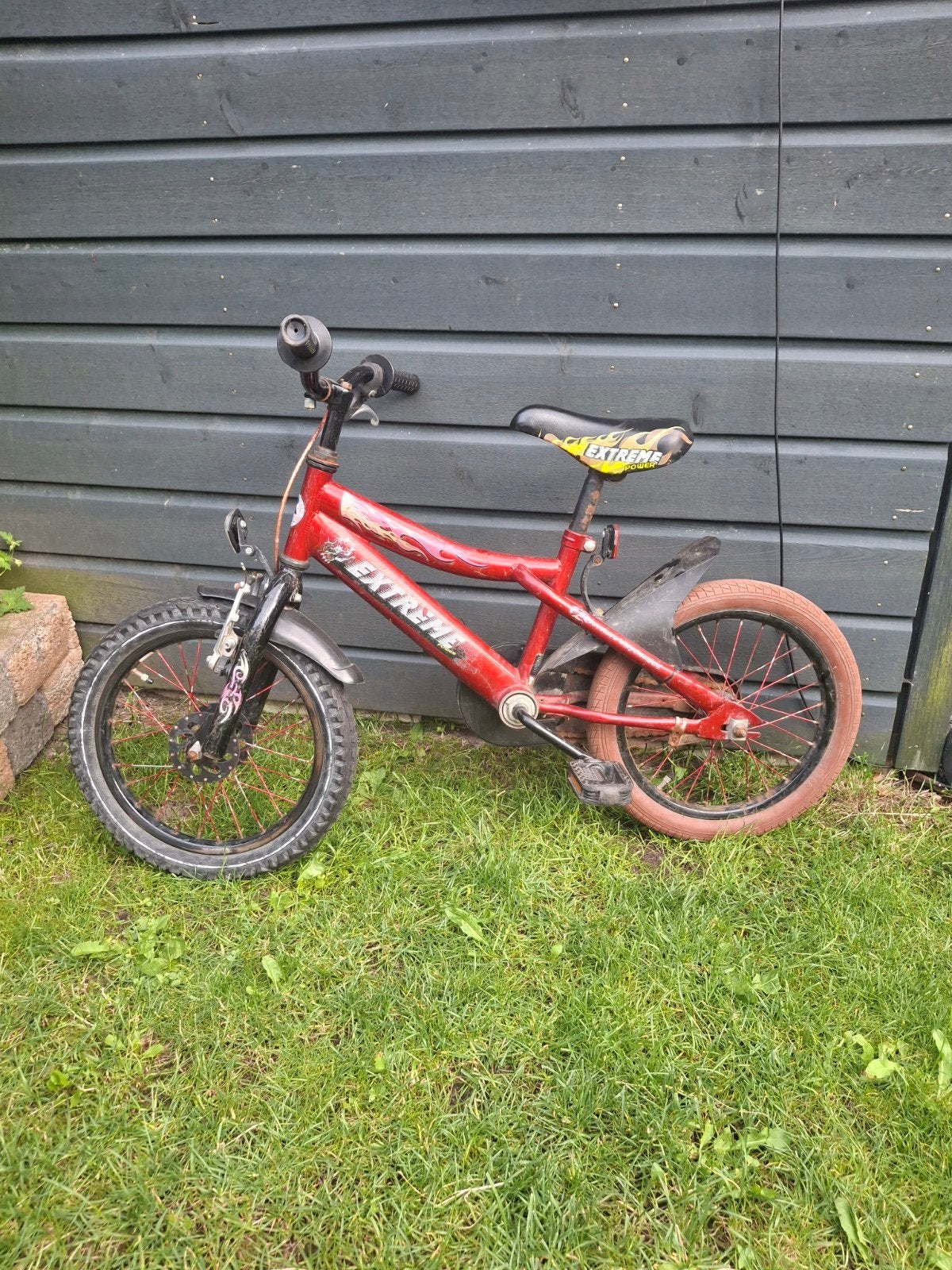 Kinder fiets 16 inch, Ophalen, Terugtraprem, Staal, 16 tot 20 inch