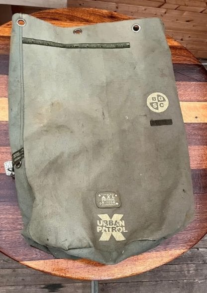 leger tas, Sieraden, Tassen en Uiterlijk, Tassen | Rugtassen, Ophalen, Gebruikt, Overige merken