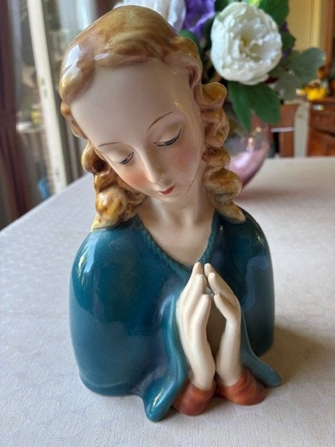groot goebel maria beeld 21 cm, Ophalen of Verzenden, Zo goed als nieuw, Religie