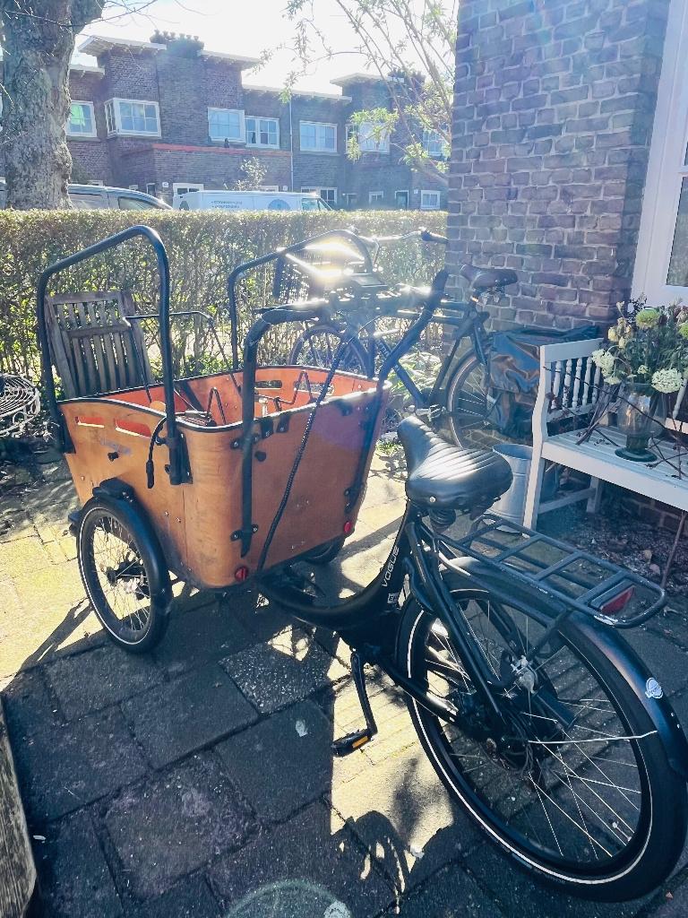 Vogue Superior 3 bakfiets, 4 kinderen of meer, Gebruikt, Elektrisch, Ophalen
