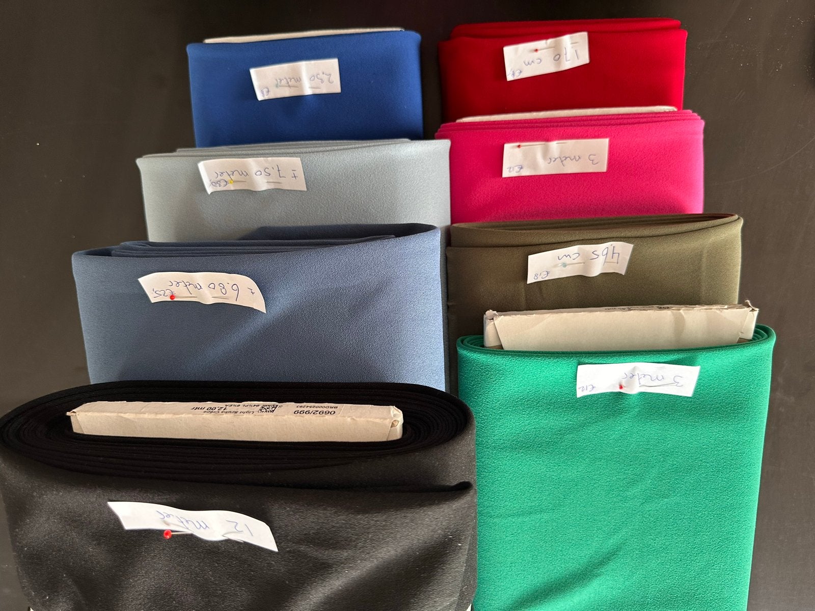 Diverse stoffen: Travel, Scuba Crepe, Elastic Jersey, Viscos, Overige materialen, Meerkleurig, 120 cm of meer, Ophalen of Verzenden