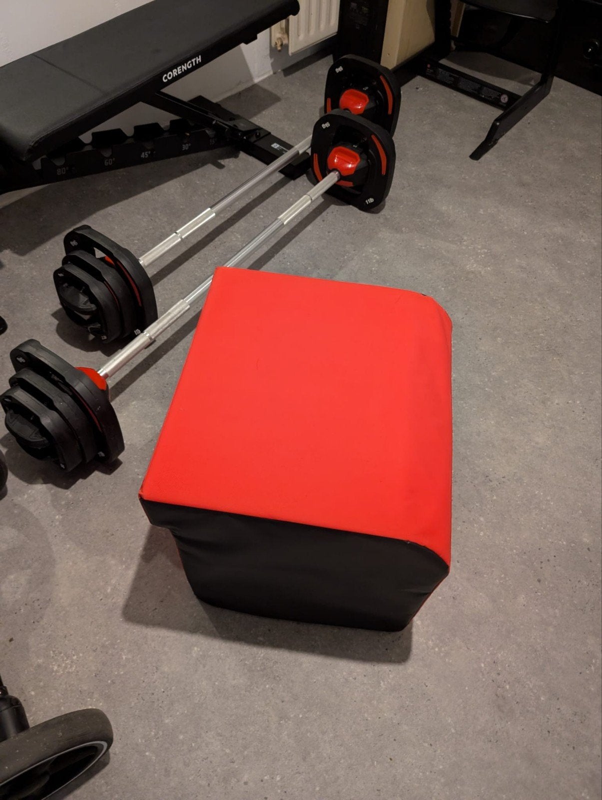 Hip thrust blok voor barbell hip thrusts - Fitness Bankje, Ophalen, Nieuw, Buik, Overige typen
