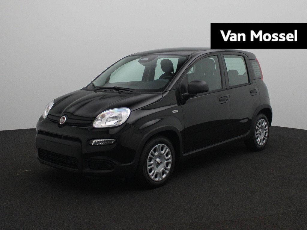 Fiat Panda 1.0 Hybrid City | Airco | Cruise control | parkee, Auto's, Fiat, 12 maanden, Stof, Panda, Zwart