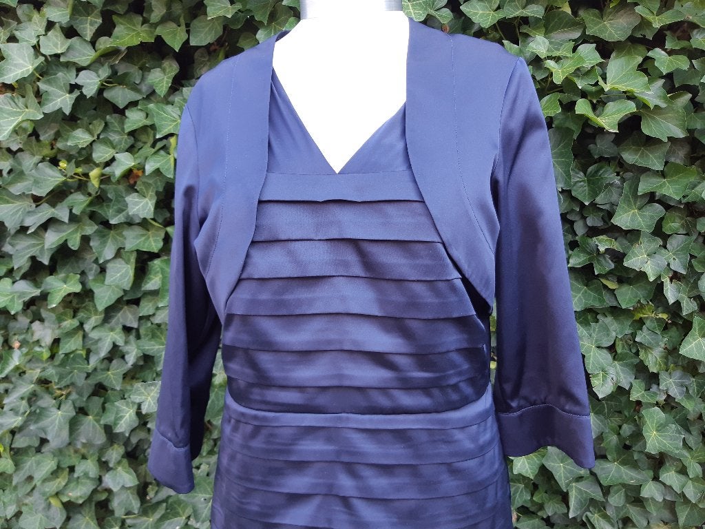 Feestcombi Esprit Damesmaat 40 Kleur is Nachtblauw, Kleding | Dames, Maat 38/40 (M), Blauw, Cocktailjurk, Ophalen of Verzenden