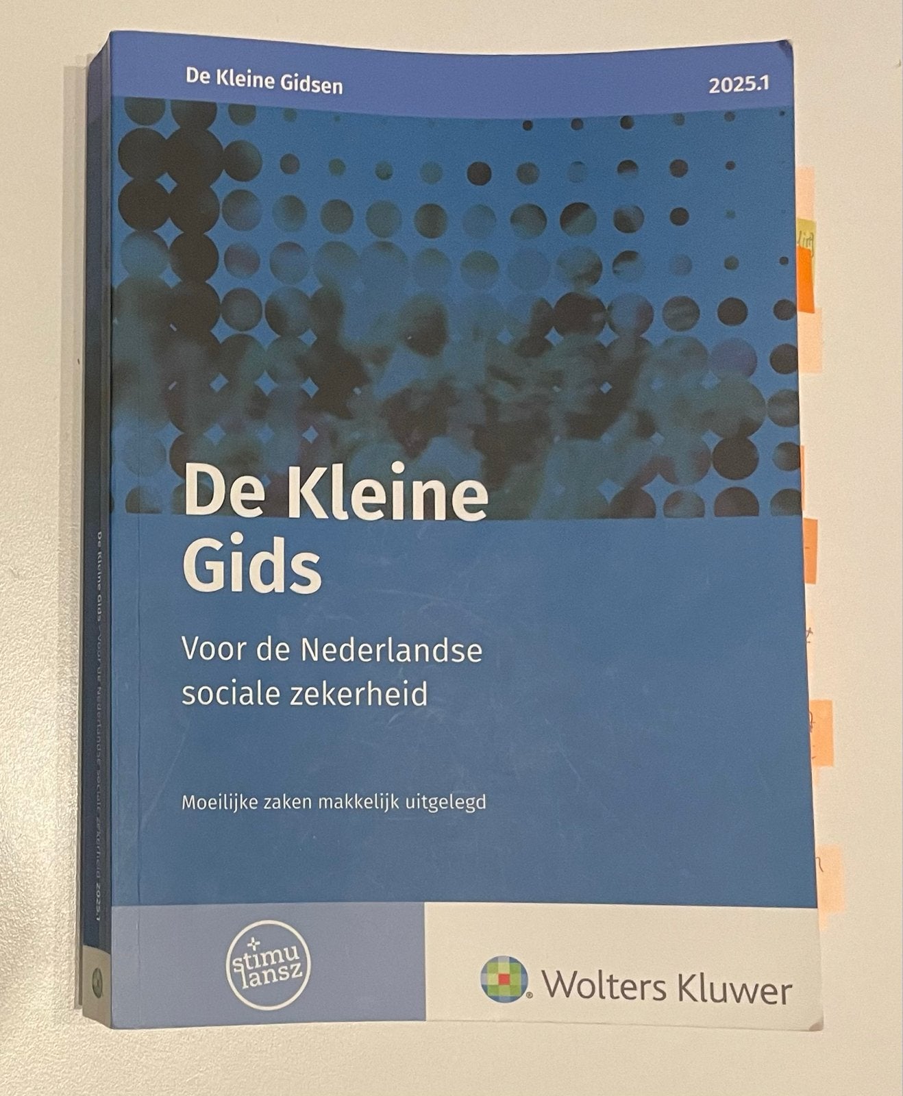 De Kleine Gidsen 2025.1 - Sociale Zekerheid, Ophalen of Verzenden, Gamma, Zo goed als nieuw, HBO