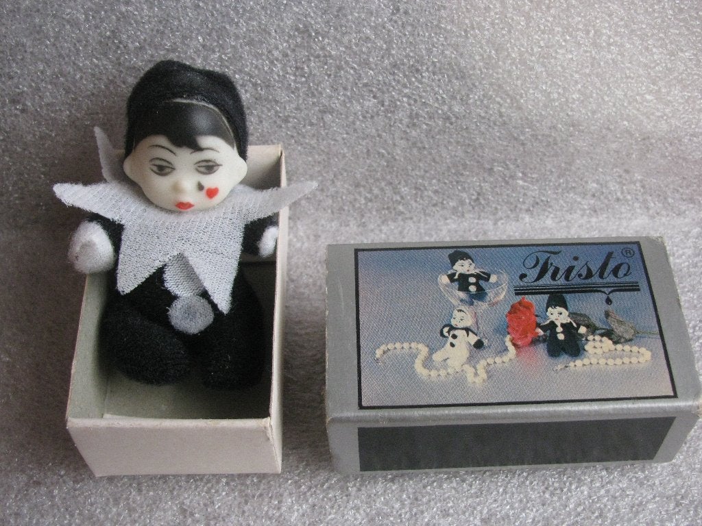 Vintage Jaren '70 TRISTO Lucifersdoos / Matchbox Pierrot Pop, Verzenden