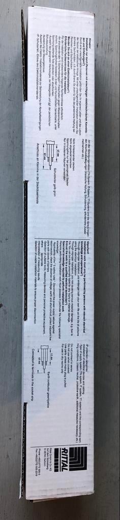Rittal contactdoos in aluminium behuizing - DK 7240.230, Computers en Software, Serverkasten, Ophalen of Verzenden