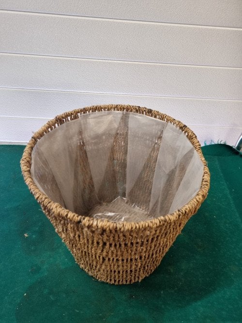 pot mand zeegras met plastic binnen kant, Tuin en Terras, Ophalen of Verzenden, 'T Olde Gre-j, Info@toldegrej.nl, Endepoelstraat 20f Didam