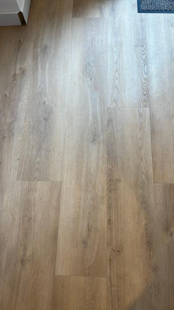 Pvc vloer licht eiken - grote planken, Ophalen, Kunststof, Nieuw, Vloerdelen of -planken