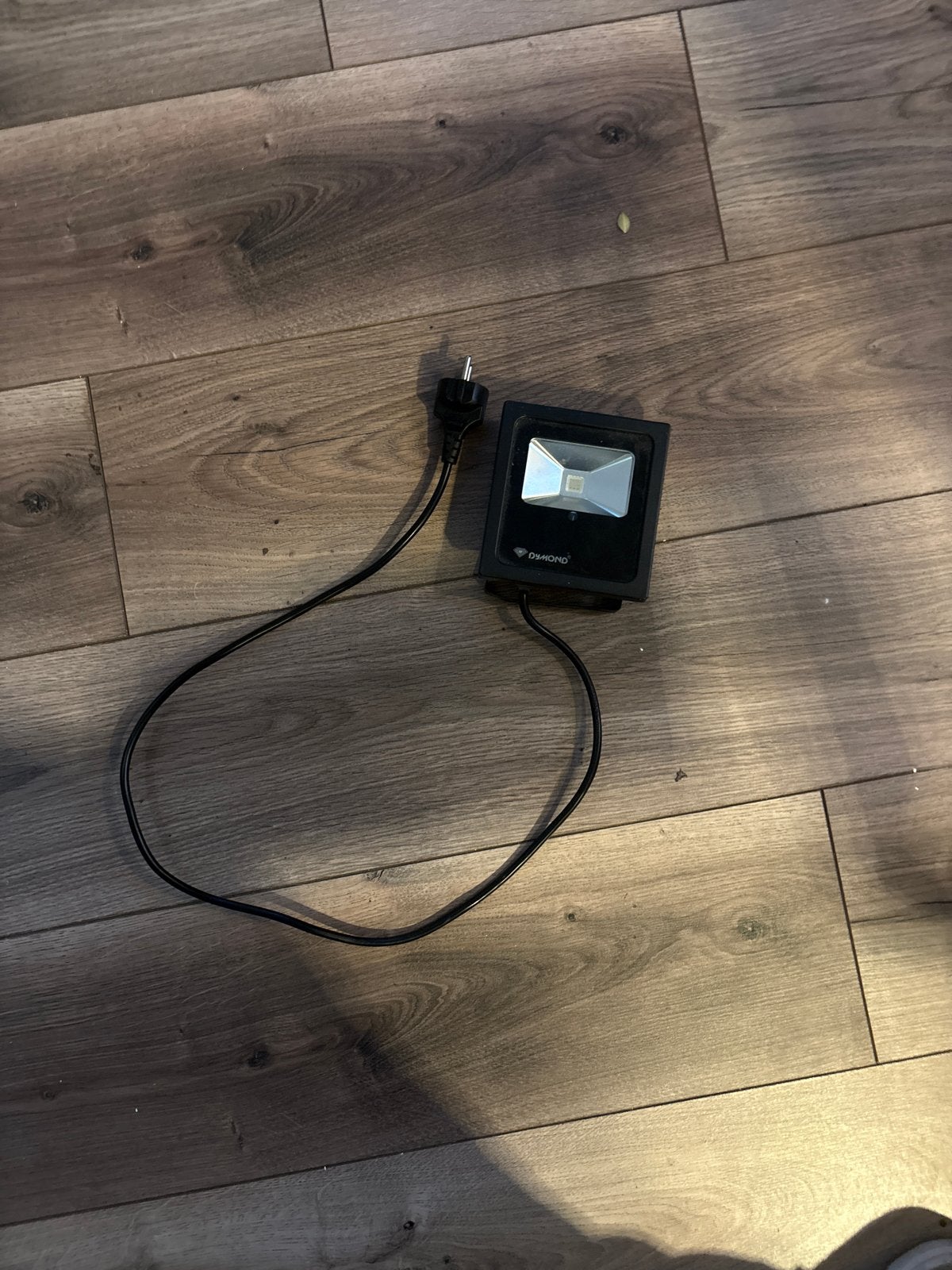LED schijnwerper met stekker - Diamond, Metaal, Overige merken, Gebruikt, Zwart