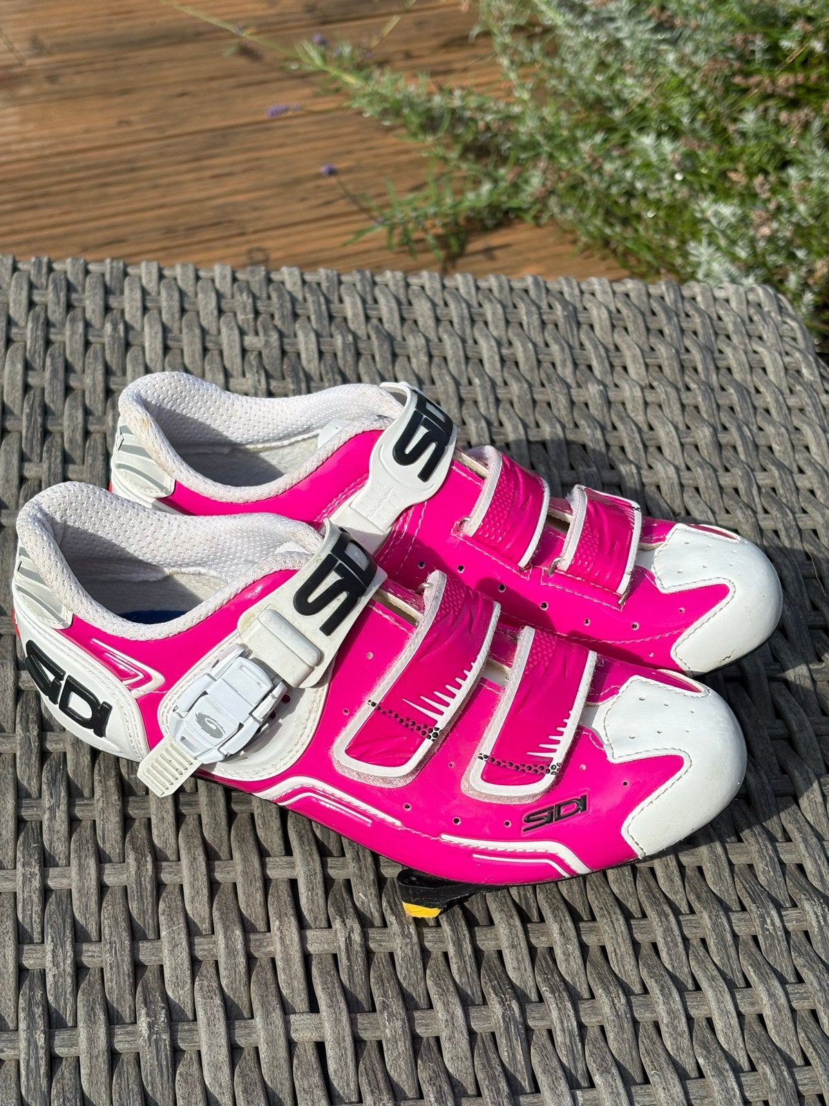 Sidi fietsschoenen dames roze maat 39 (valt kleiner), Fietsen en Brommers, Gebruikt, Schoenen, Overige maten, Ophalen of Verzenden