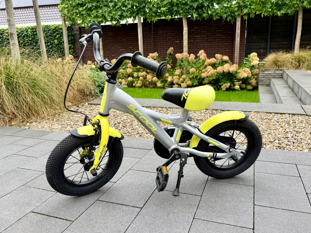 Fiets, s’cool, 12 inch, Fietsen en Brommers, Fietsen | Kinderfietsjes, Ophalen, Terugtraprem, S’cool, Minder dan 16 inch