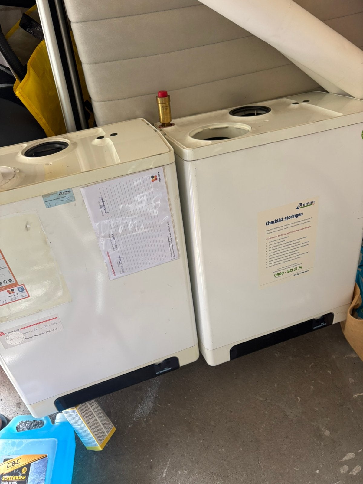 2 intergas cv ketels, Ophalen of Verzenden, Gebruikt, Cv-ketel of Combi-ketel