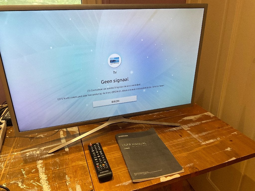 Samsung LCD smart-tv 32 inch, Ophalen, Gebruikt, 50 Hz, LCD