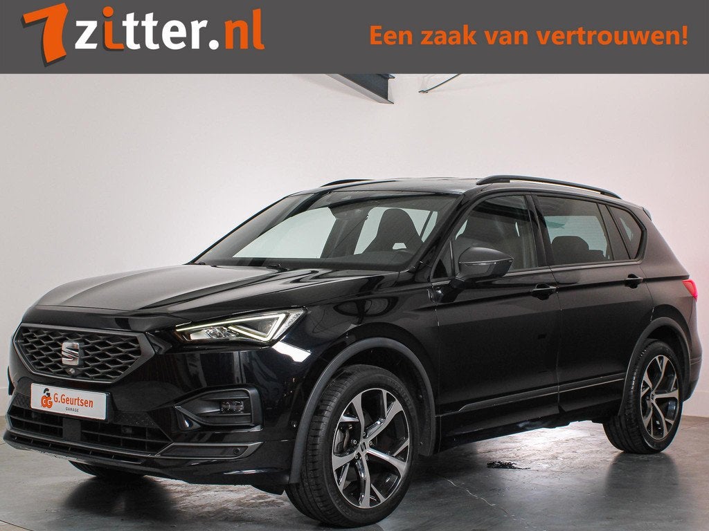 SEAT Tarraco 1.5 TSI FR Business Intense 7-Persoons 360 Came, Stof, 4 cilinders, 150 pk, 7 stoelen