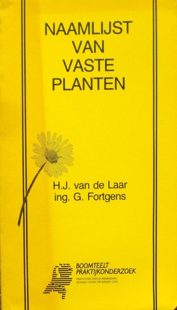Naamlijst van vaste planten., Ophalen of Verzenden, Zo goed als nieuw, Tuinieren en Tuinplanten