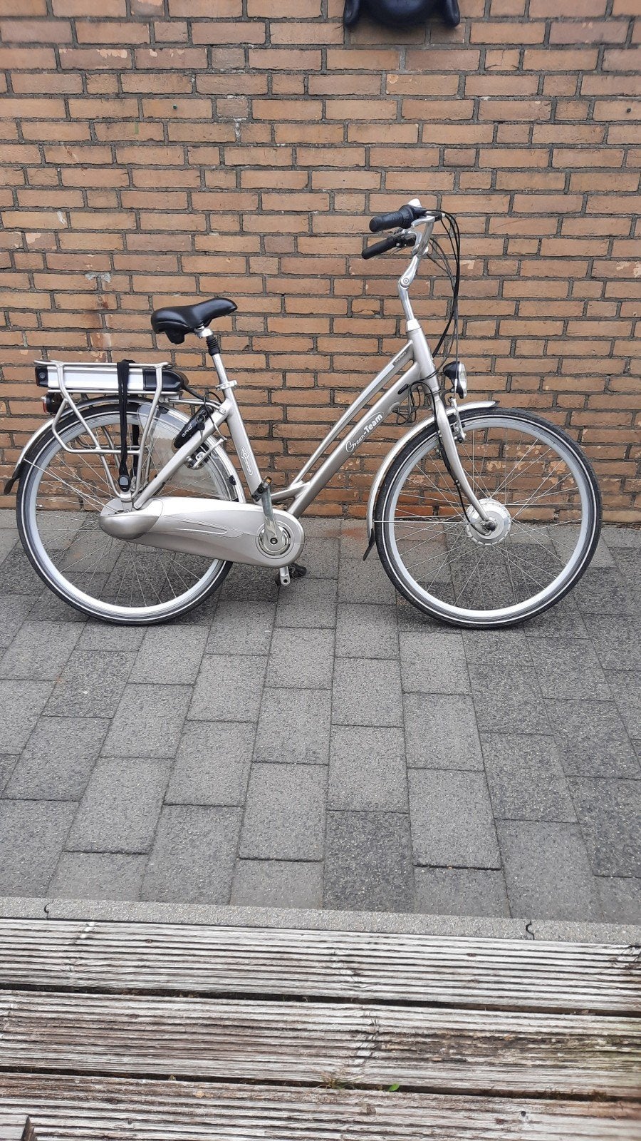 electr damesfiets zgan, Ophalen of Verzenden, Zo goed als nieuw, Overige merken