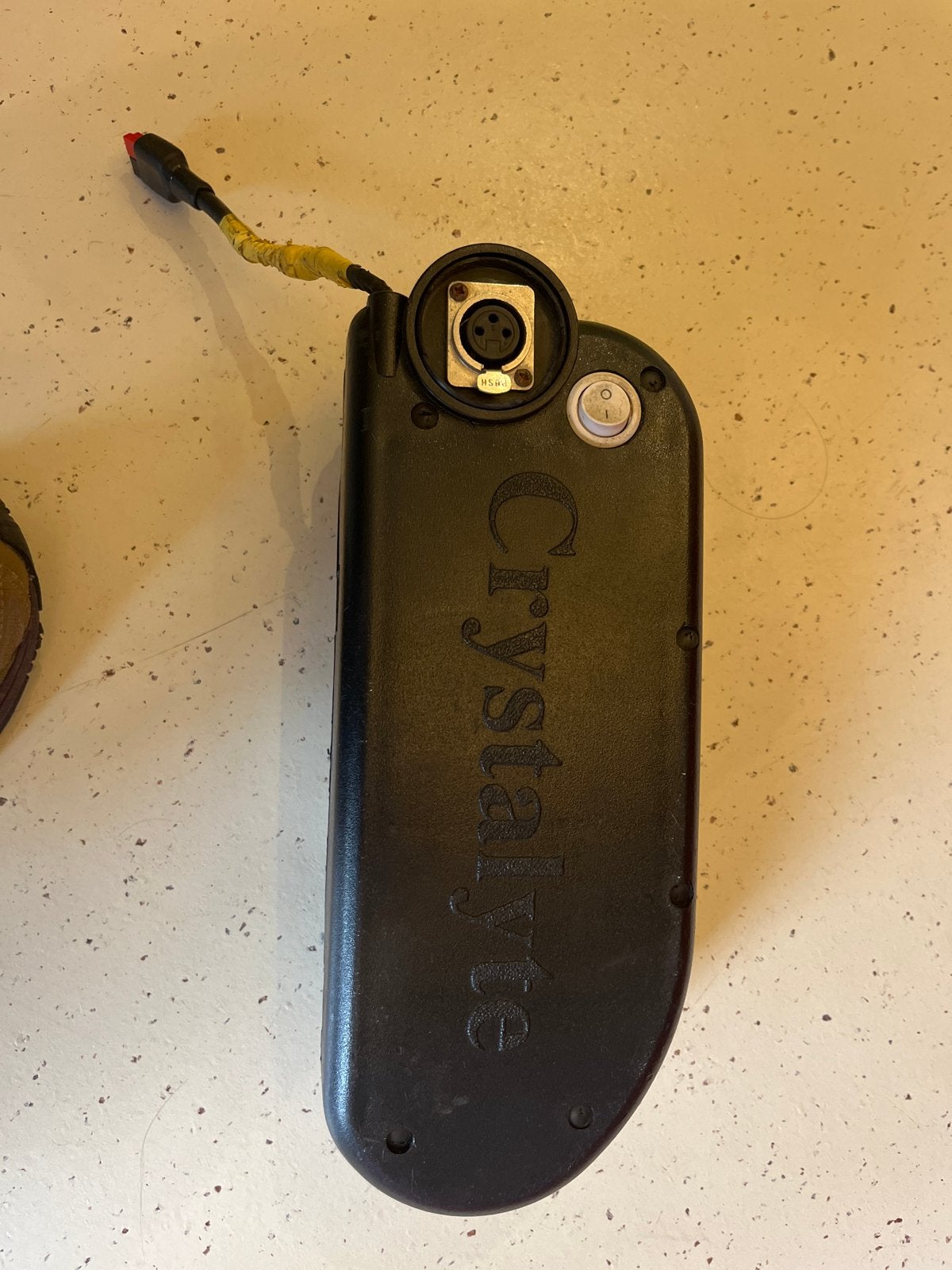 Crystalyte Li-Ion 36V 11Ah Accu met Oplader, Gebruikt