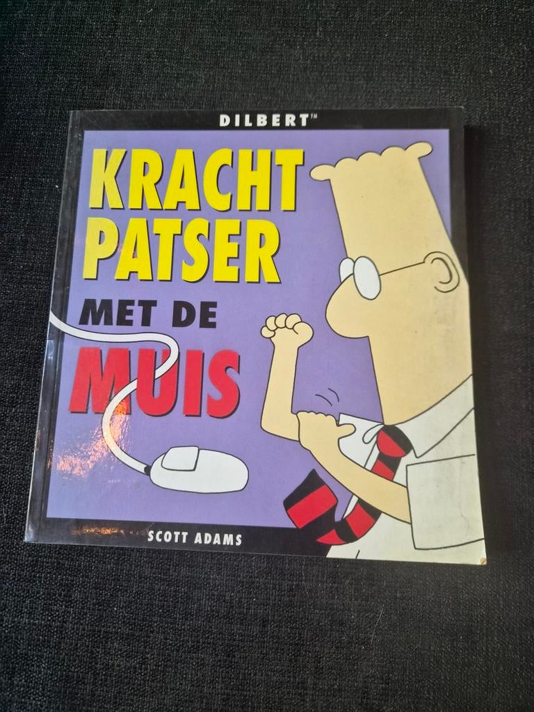 Dilbert: Krachtpatser met de Muis - Scott Adams, Boeken, Stripboeken, Eén stripboek, Ophalen of Verzenden, Zo goed als nieuw, Scott Adams