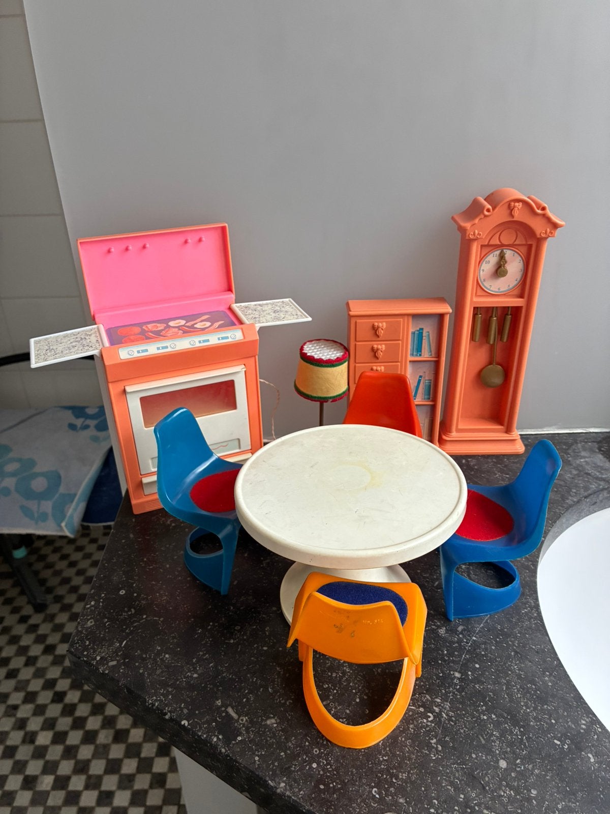 Vintage barbiespullen, Ophalen of Verzenden, Gebruikt, Apparaten