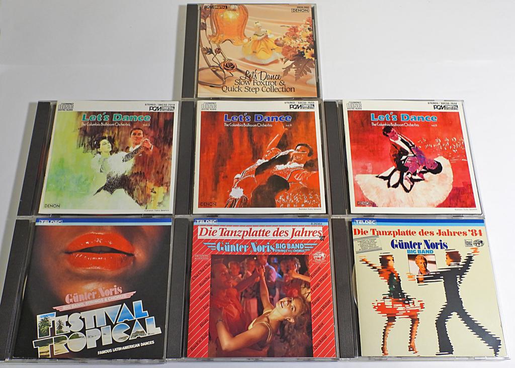7x CD Ballroom Stijldansen prof Denon Japan Teldec W-Germany, Ophalen of Verzenden, Zo goed als nieuw