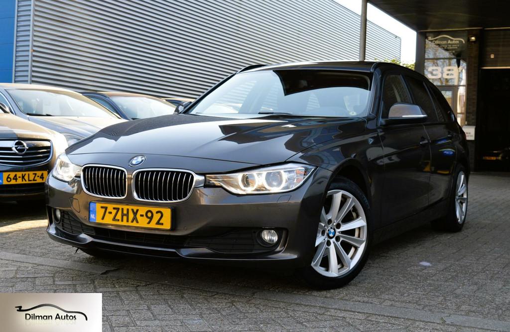 BMW 3-serie Touring 316i High Executive/Leder/Pano/Navi/Pdc!, Auto's, BMW, Gebruikt, Euro 6, 4 cilinders, Leder