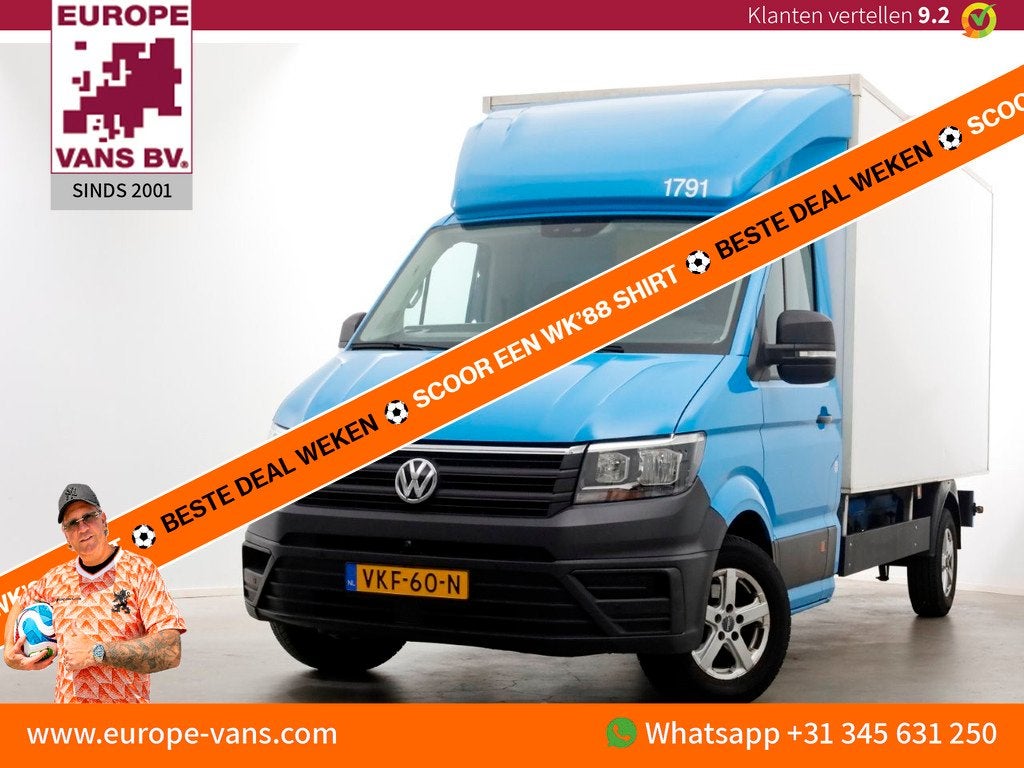 Volkswagen Crafter 35 2.0 TDI E6 Bakwagen met achterdeuren 2, Voorwielaandrijving, Gebruikt, Euro 6, 4 cilinders