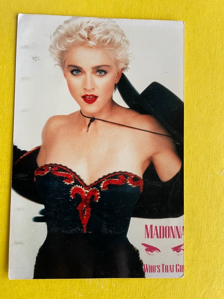 ansichtkaart van Madonna 10., Verzamelen, Verzenden, 1980 tot heden, Sterren en Beroemdheden