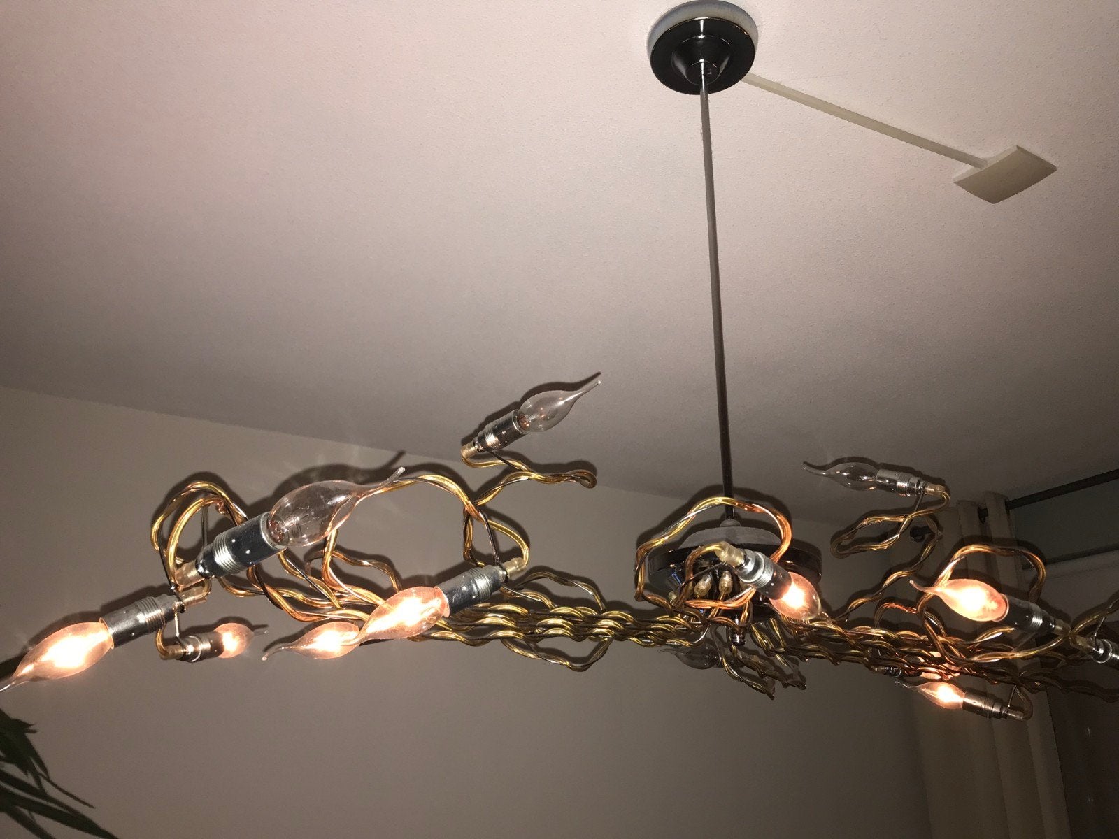 Originele Leclercq & Bouwman design hanglamp (Como) – Brons/, Ophalen
