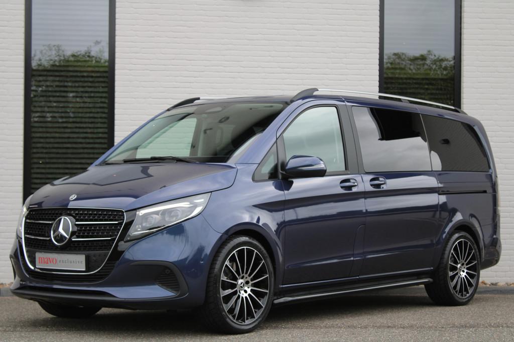 Mercedes-Benz V-Klasse 250d / Lang / DC / New Model / Leer /, Automaat, Achterwielaandrijving, Gebruikt, Met garantie (alle)