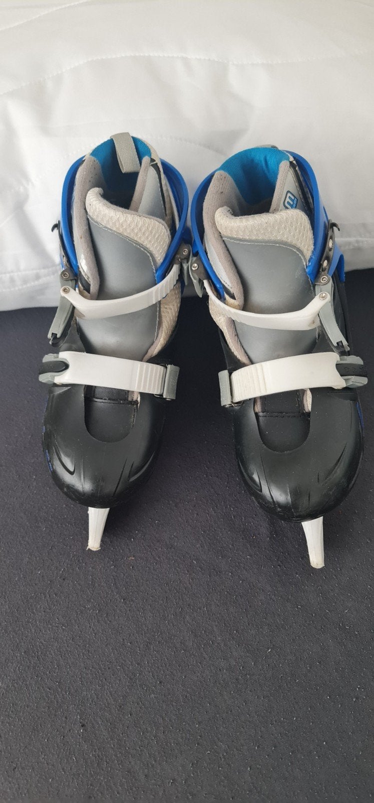 kinder schaatsen verstelbaar., Sport en Fitness, Ophalen, Gebruikt, IJshockeyschaatsen, Nijdam