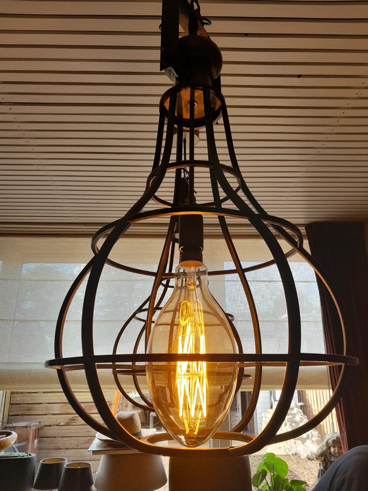 2 mooie  Industrie hanglampen, Ophalen of Verzenden