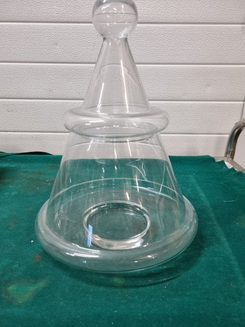 snoeppot groot [kerst decoratie ] glas, Diversen, Ophalen of Verzenden, 'T Olde Gre-j, Info@toldegrej.nl, Endepoelstraat 20f Didam