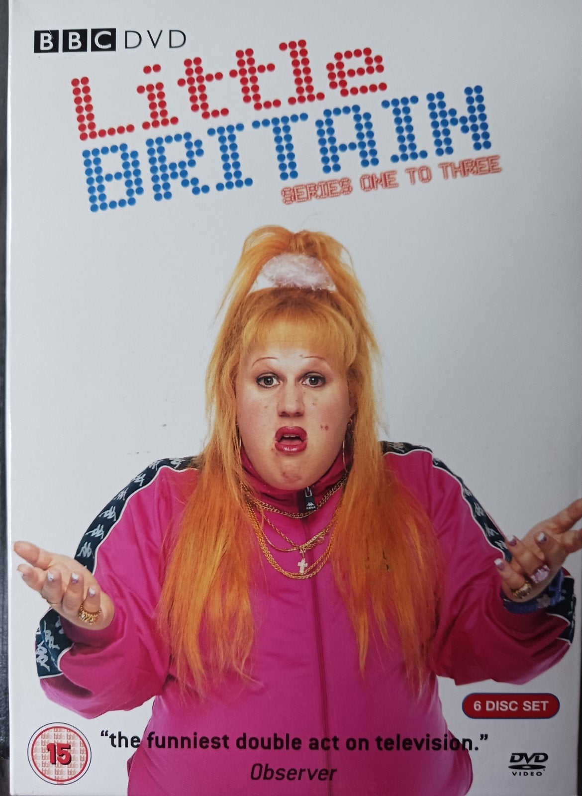 Little Britain seizoen 1,2,3 en Abroad, Engels, Vanaf 16 jaar, Engels, Ophalen of Verzenden