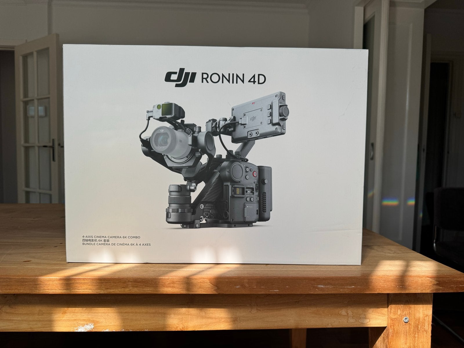 DJI Ronin 4D 6K - complete set in topstaat, Ophalen, Zo goed als nieuw, Video
