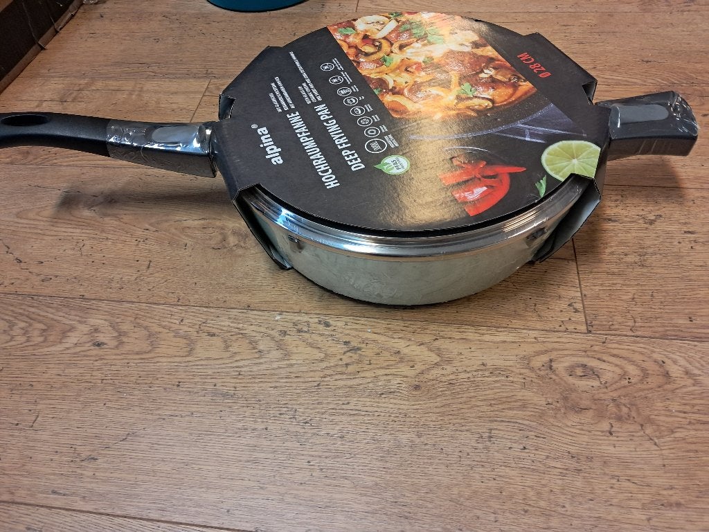 Hapjespan Ø 28 cm – Keramisch & PFAS-vrij, Overige materialen, Nieuw, DEVENTER, Kansenkoop@gmail.com